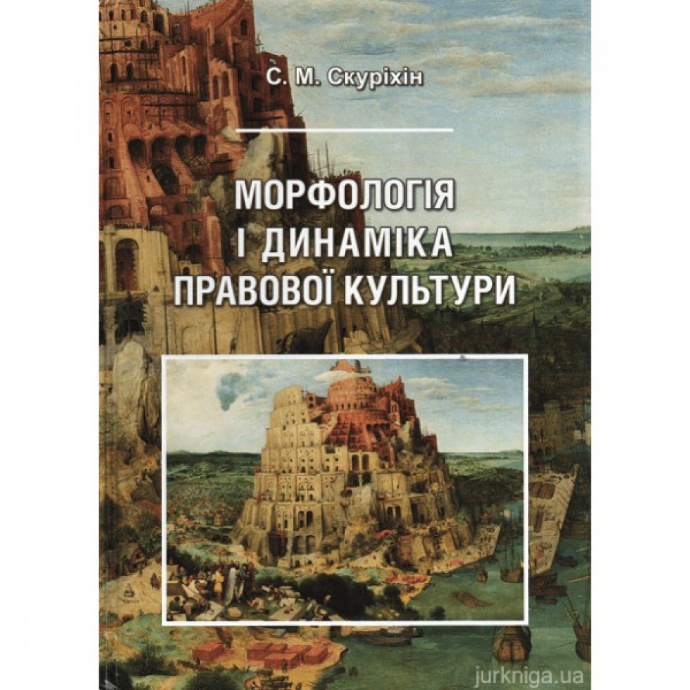 Морфологія і динаміка правової культури. Навчальний посібник