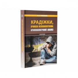 Крадіжки, вчинені неповнолітніми: кримінологічний аналіз