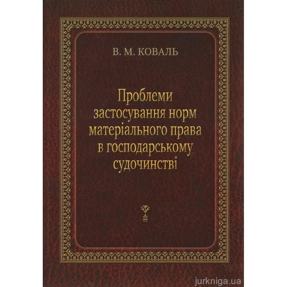 Проблеми застосування норм матеріального права в господарському судочинстві