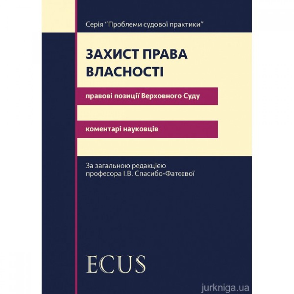Захист права власності. Правові позиції Верховного Суду: коментарі науковців